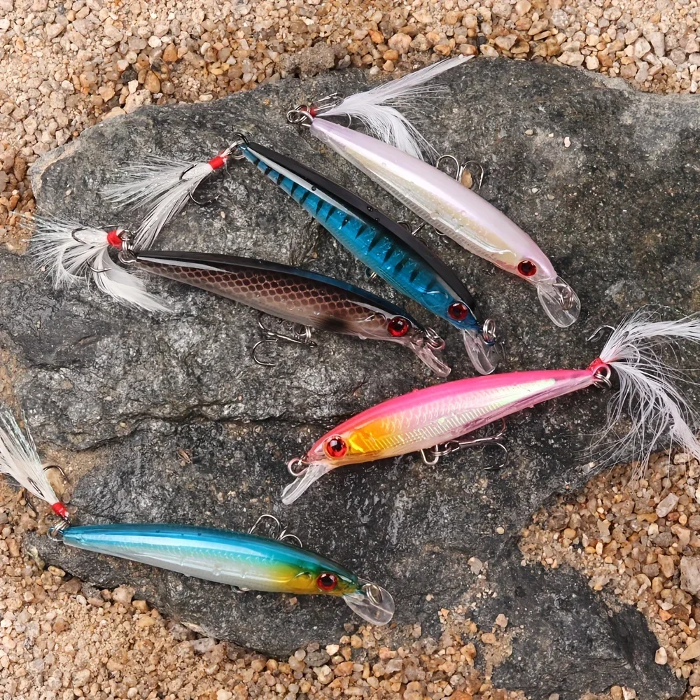 Fishing Lure Box - Lazer 3D Gözlü Biyonik Minnow Balık