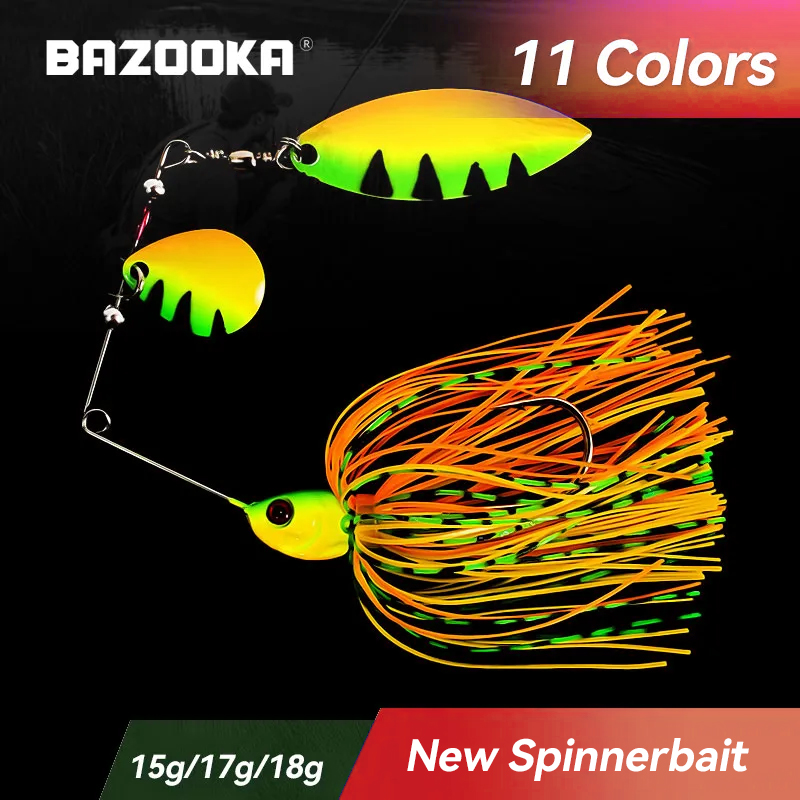 Fishing Lure Swimbait - Bazuka 15g 18g Spinnerbait Balıkçılık Cazibesi