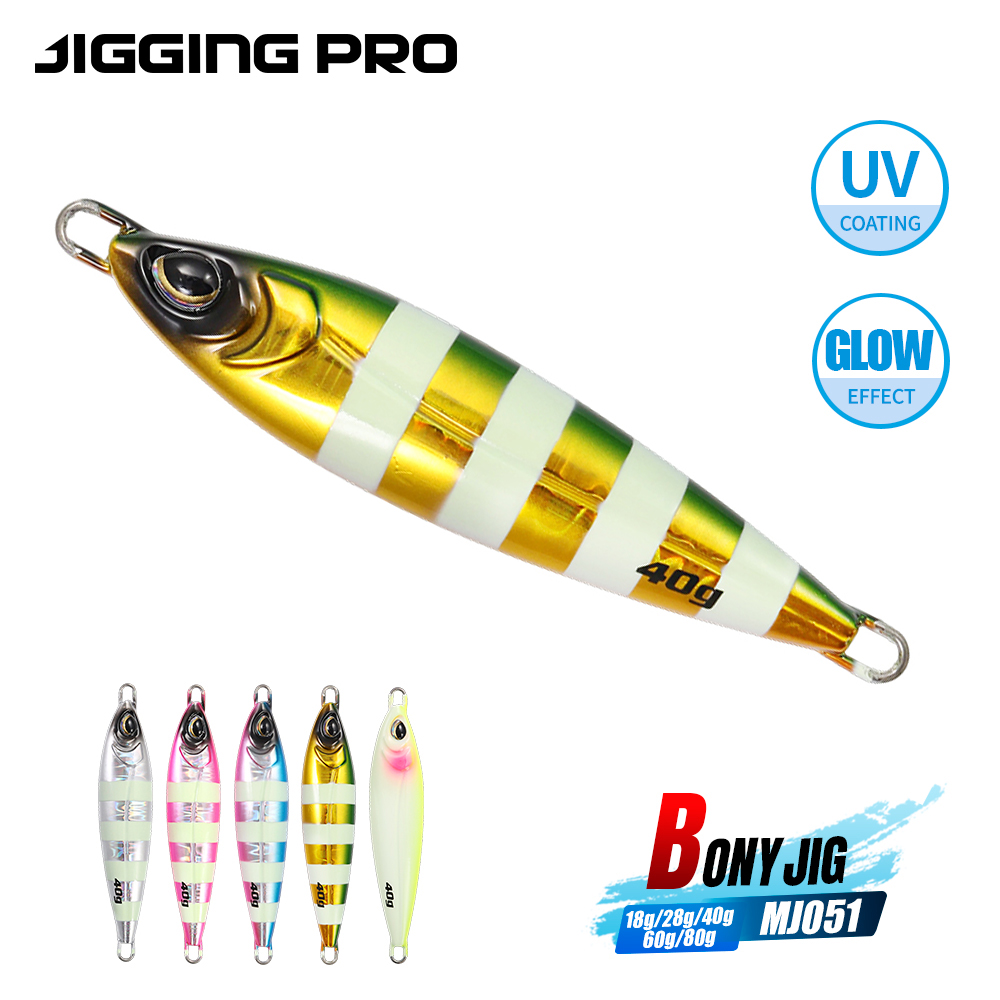 Fishing Lure Spoon - JIGGING PRO Metal Jig BONY Spoon