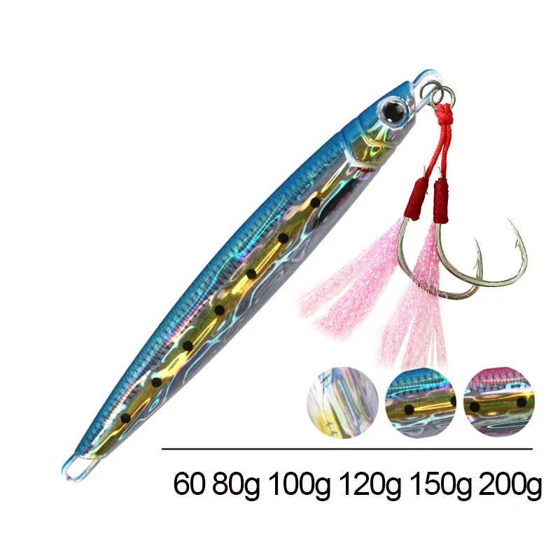Fishing Lure Buzzbait - 60g-200g 3D baskı Majorcraft yapay dikey
