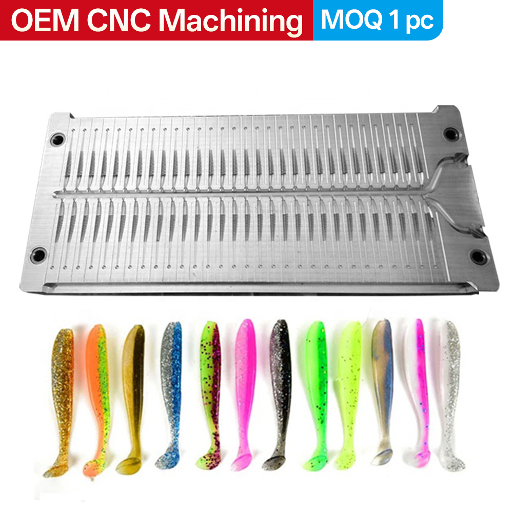 Fishing Lure Soft Plastic - Özel Enjeksiyon Kalıplı Yumuşak Balık Yemi