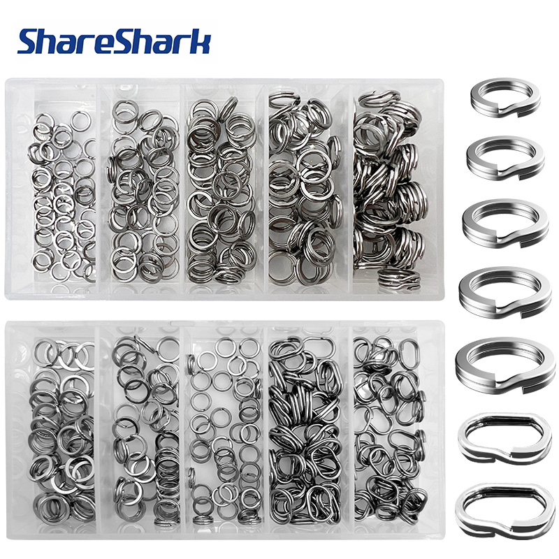 Fishing Lure Box - ShareShark 200 adet/kutu Yüksek Mukavemetli Paslanmaz
