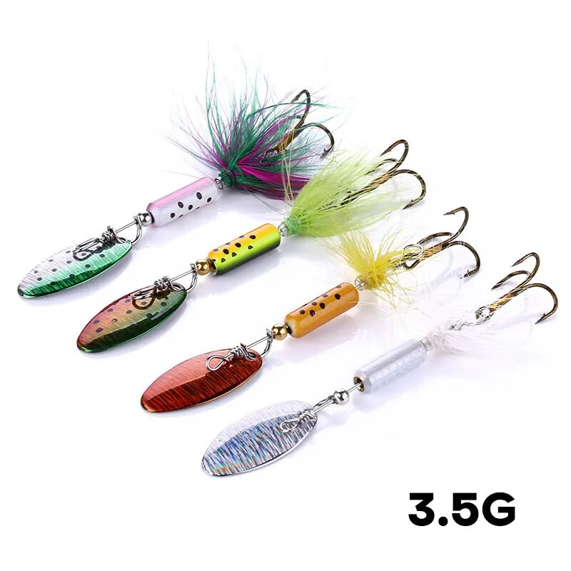 Fishing Lure Spoon - Metal VIB Lures 1 ADET 3.5g
