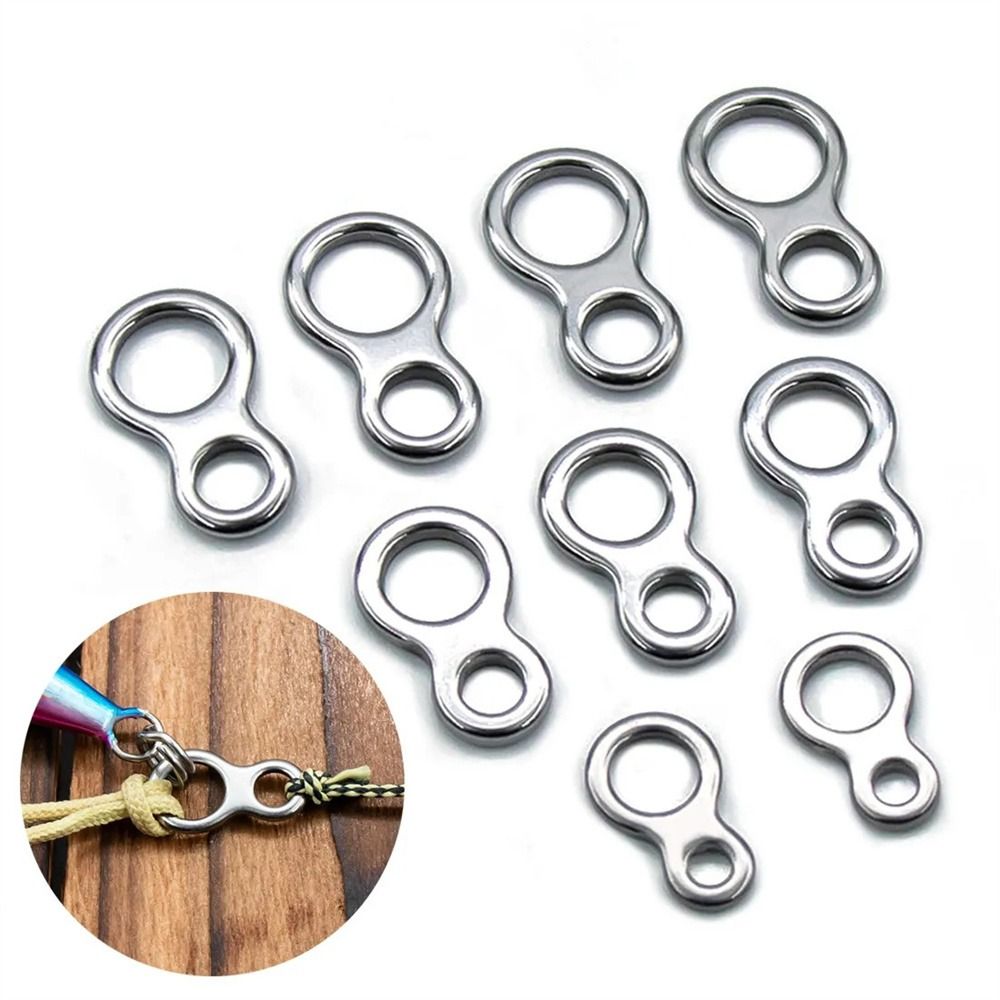 Fishing Lure Jig - 10 adet balıkçılık katı halka paslanmaz