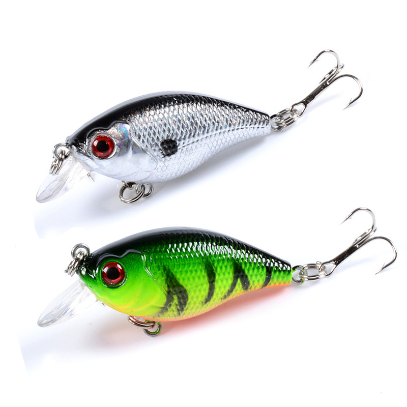 Fishing Lure Topwater - 1 adet Wobblers kaliteli Crankbait simülasyon