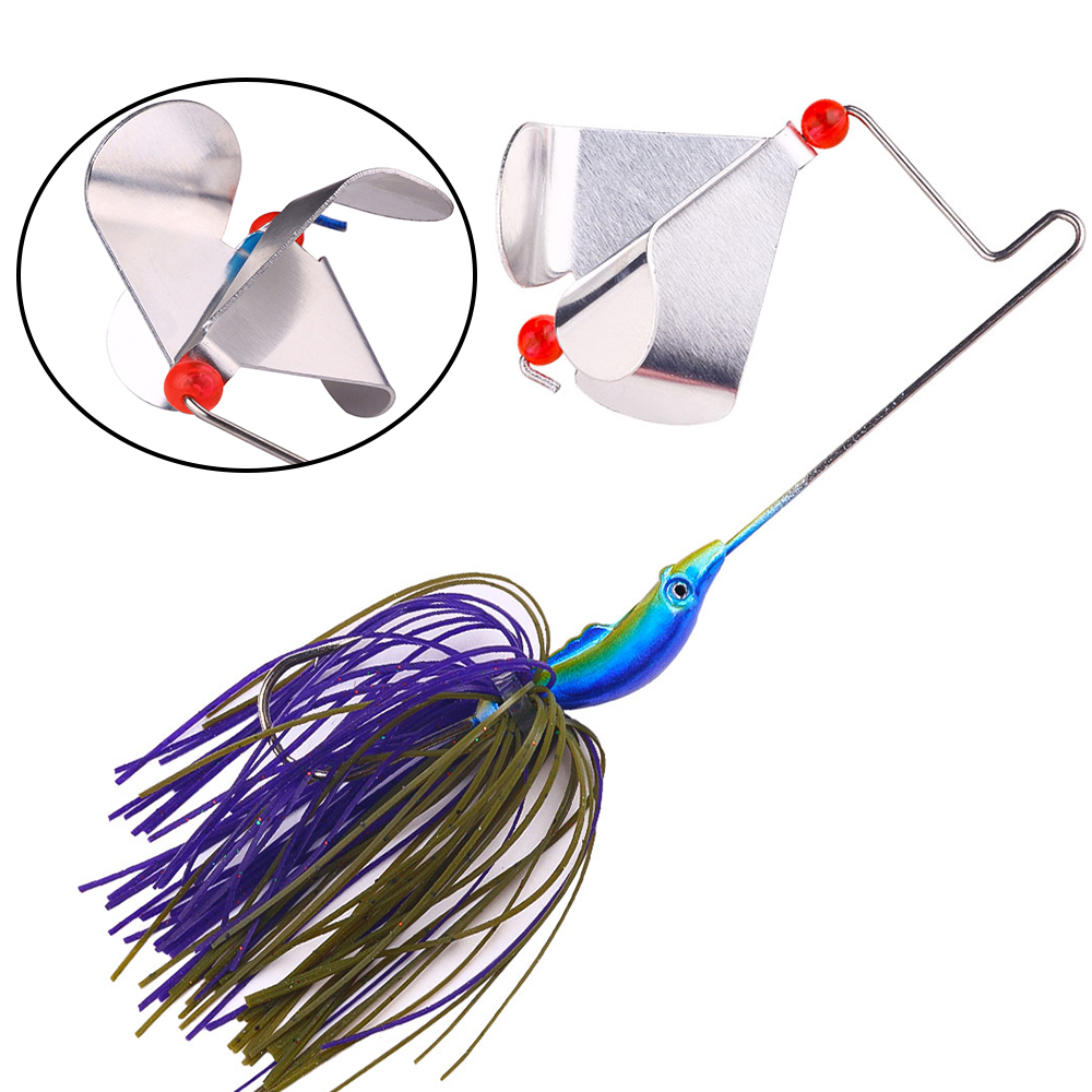 Fishing Lure Blade Bait - 22g Buzzbait Balıkçılık Yemi, Pervane Kanatlı