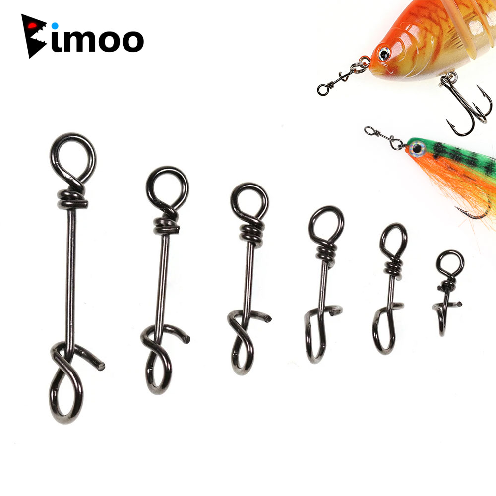 Fishing Lure Accessories - Bimoo 50 adet Paslanmaz Çelik Hızlı