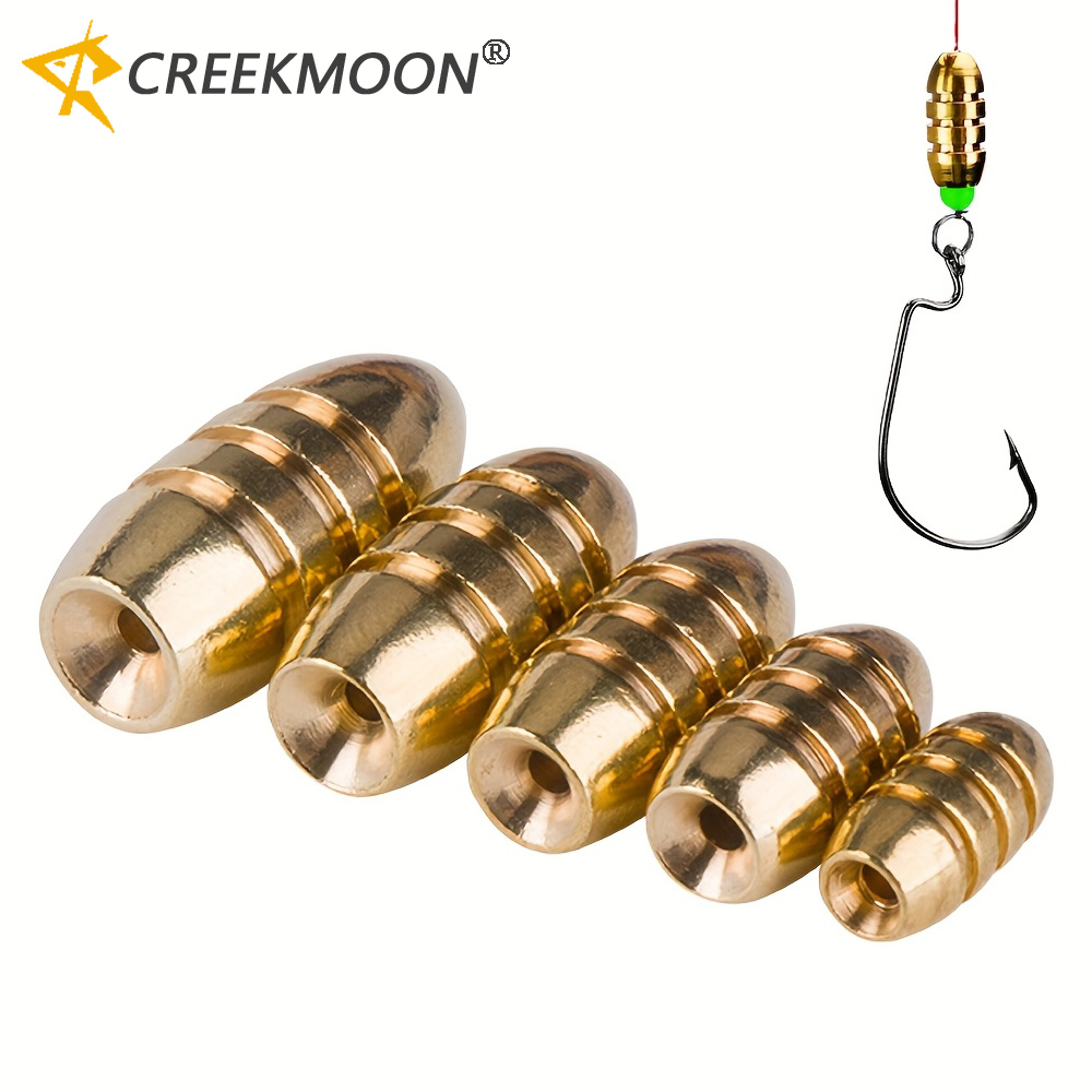Fishing Lure Kit - 20 adet Pirinç Bakır Balıkçılık Ağırlıkları