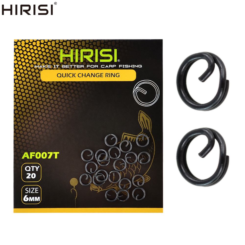 Fishing Lure Accessories - 20 adet Sazan balıkçılık bölünmüş halkalar