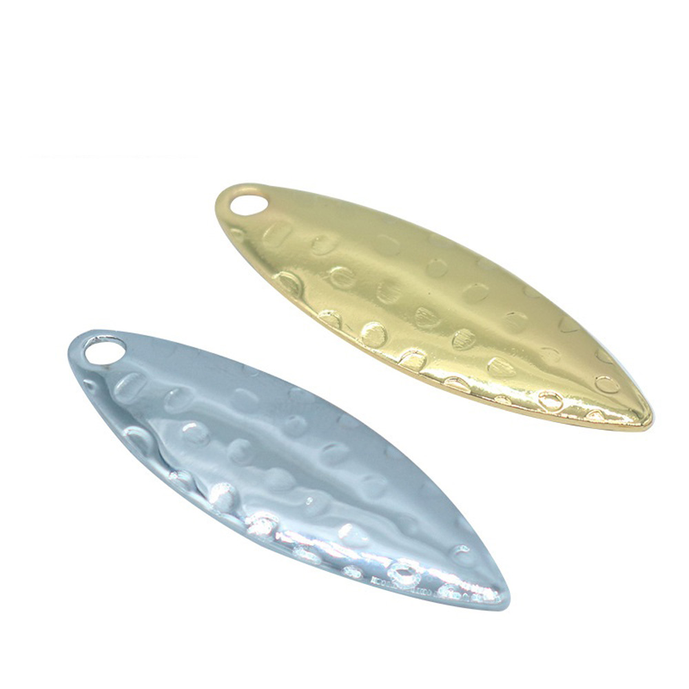 Fishing Lure Spoon - 10 adet/grup Söğüt yaprağı Payet Çukur