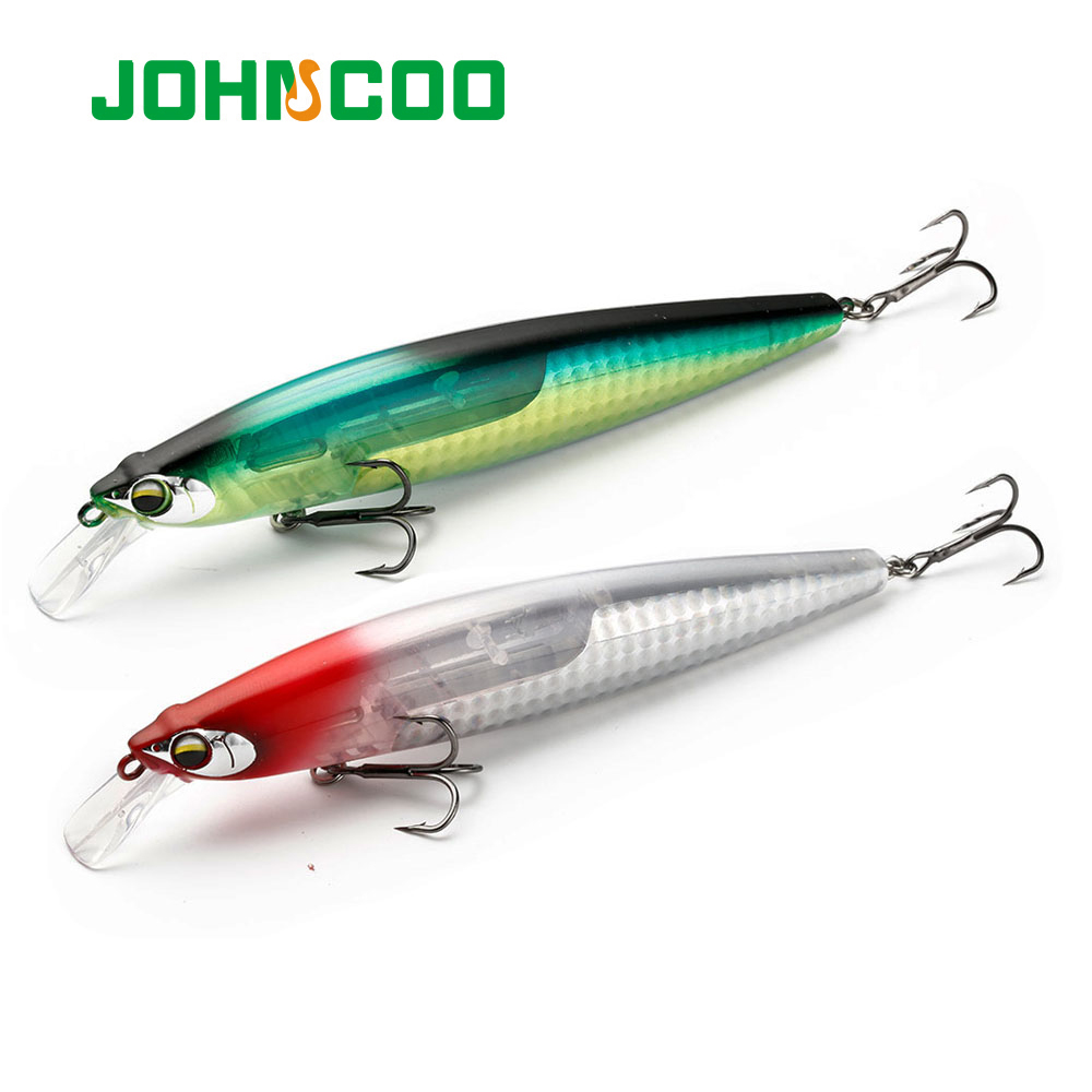 Fishing Lure Blade Bait - JOHNCOO yüzer Minnow 130mm 18.5g uzun