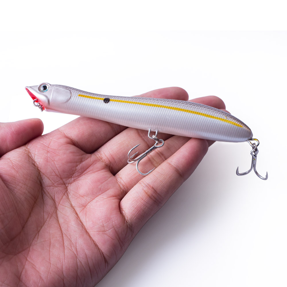 Fishing Lure Popper - 120mm/18g Yüzey Su Yüzeyi Kalem Tipi