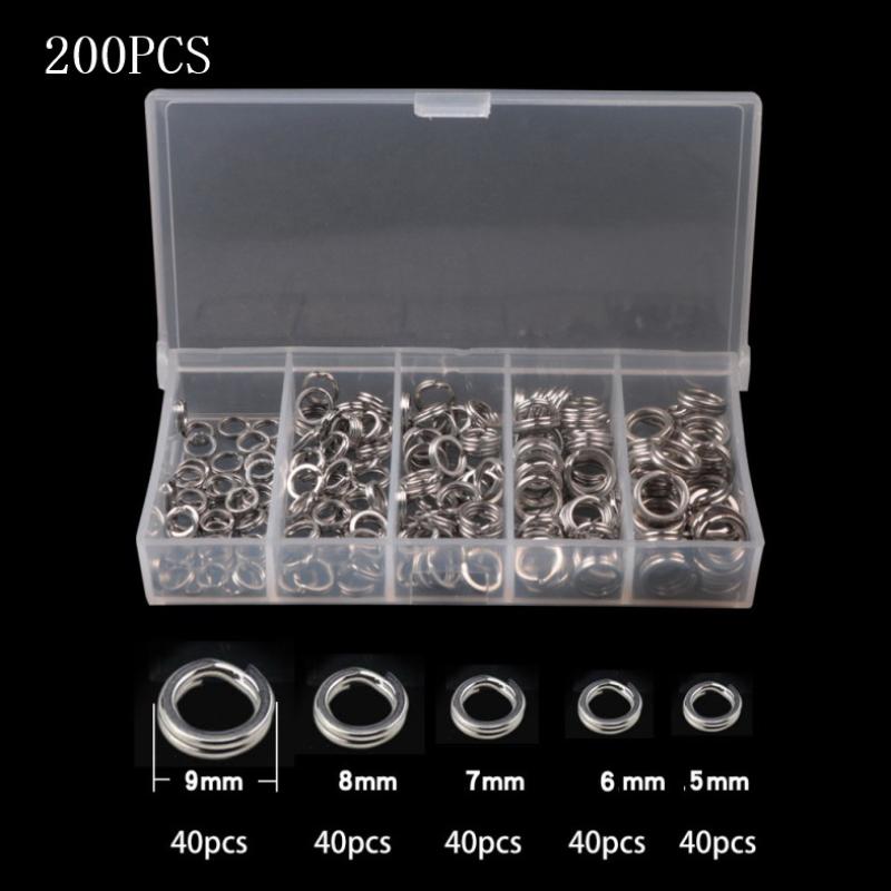 Fishing Lure Accessories - 200 adet 5 boyutları yüksek çekme