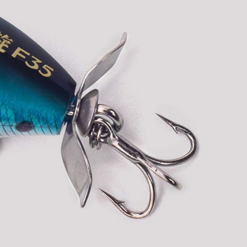 Krallık pervane Topwater Poppe - Fishing Lure Popper incelemesi ve fiyatı
