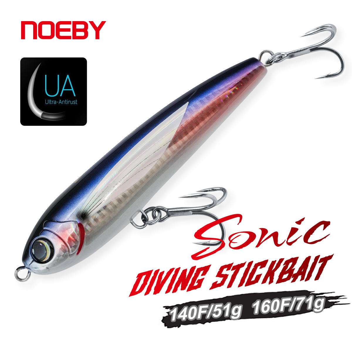 NOEBY Dalış Stickbait 140mm 51 - Fishing Lure Buzzbait incelemesi ve fiyatı