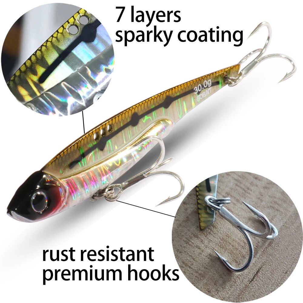 GOBAIT VIB Balıkçılık Cazibesi - Fishing Lure Blade Bait incelemesi ve fiyatı