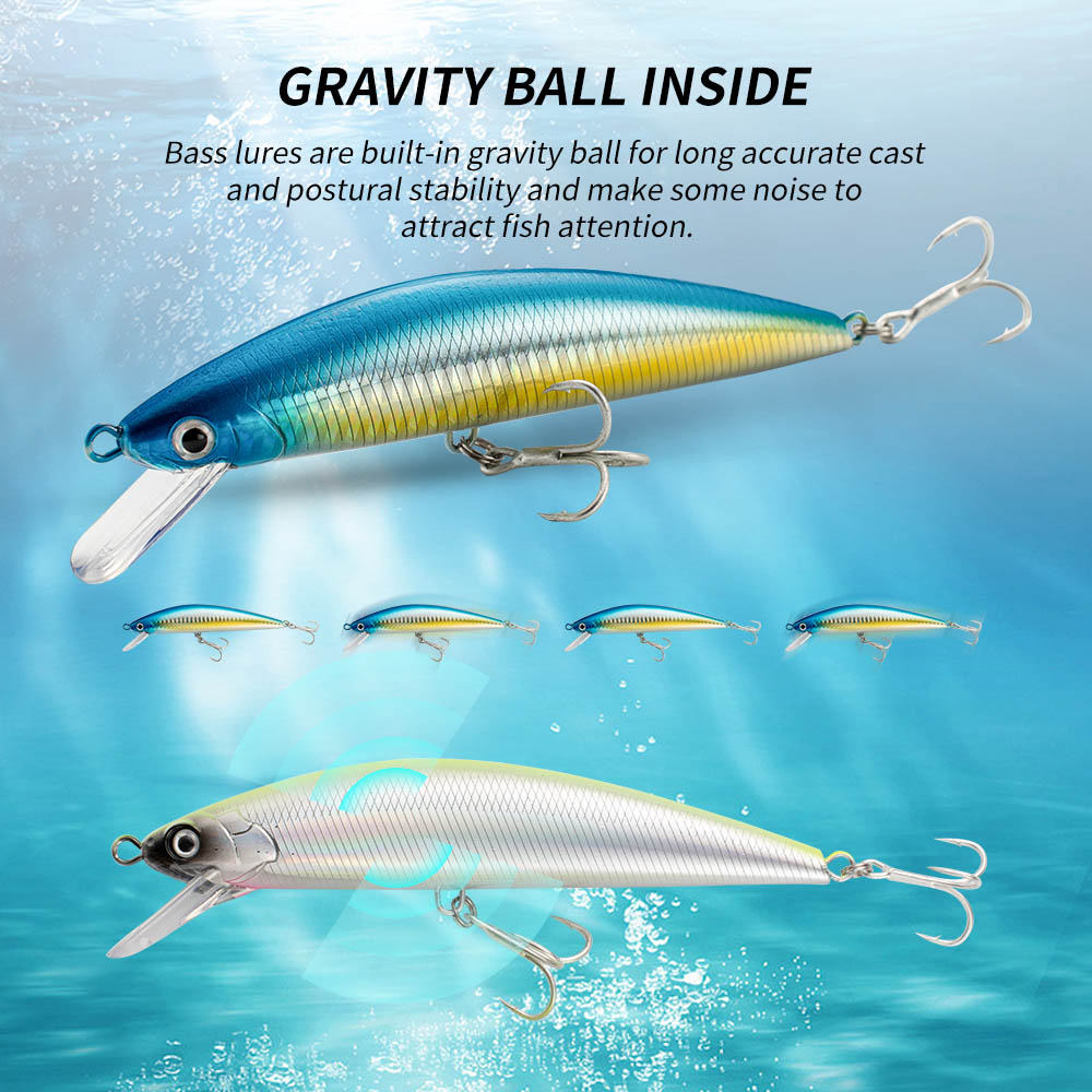 Balıkçılık Cazibesi Batan Minn - Fishing Lure Jerkbait incelemesi ve fiyatı