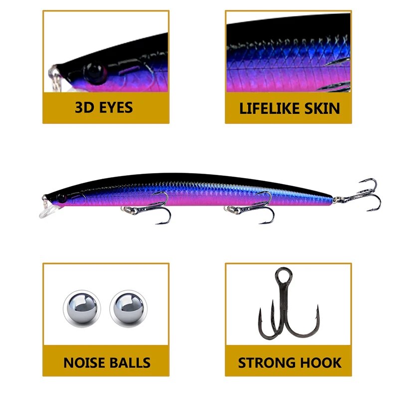 Minnow Balıkçılık Cazibesi Laz - Fishing Lure Crankbait incelemesi ve fiyatı