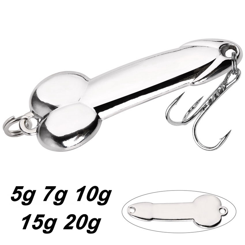 Metal kaşık Penis şekli balıkç - Fishing Lure Spoon incelemesi ve fiyatı