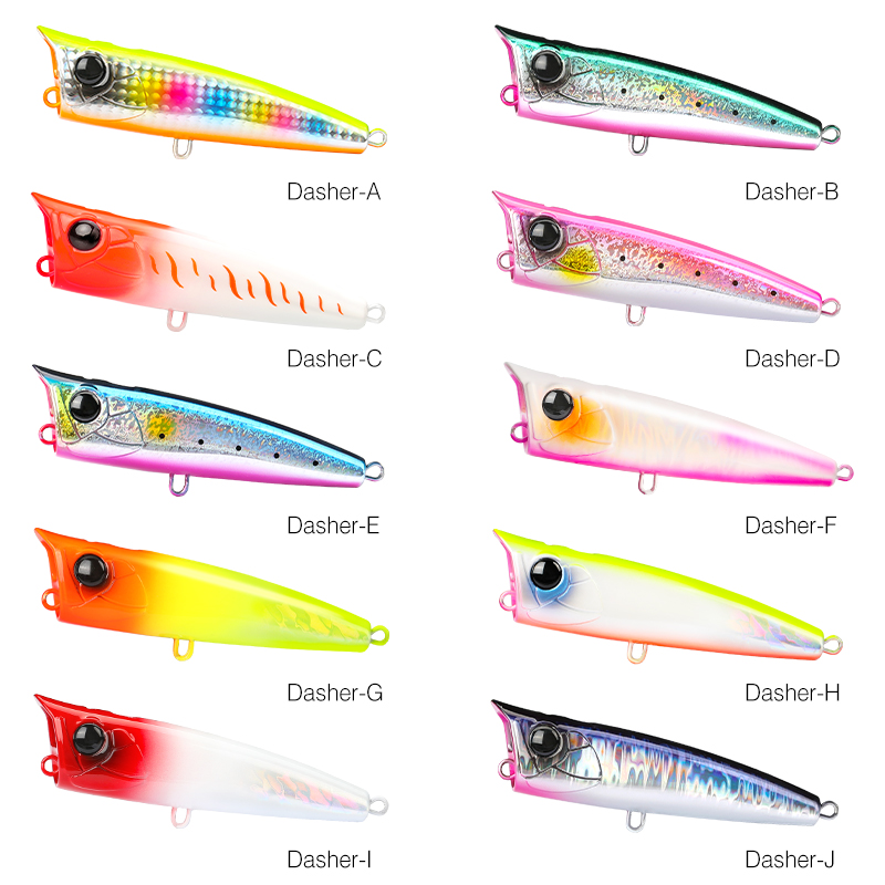 TSURINOYA 90mm 23g üst su Popp - Fishing Lure Popper incelemesi ve fiyatı