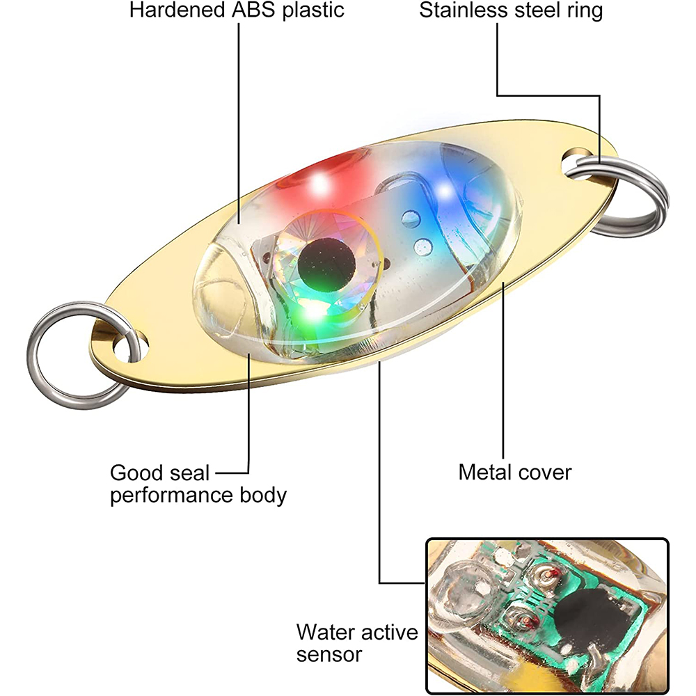 PRO BEROS LED balıkçılık derin - Fishing Lure Spoon incelemesi ve fiyatı