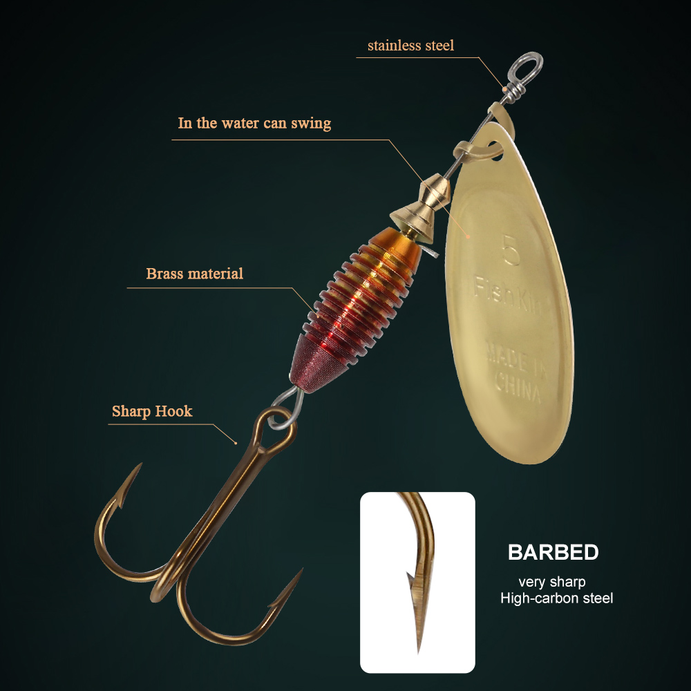Metal balıkçılık cazibesi 4g 4 - Fishing Lure Swimbait incelemesi ve fiyatı