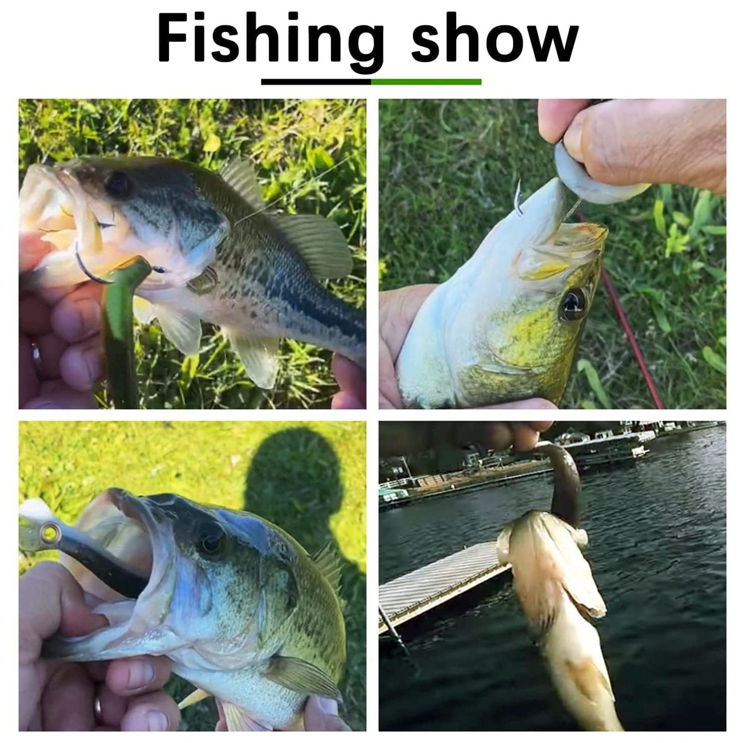 10 adet Yumuşak Balıkçılık Caz - Fishing Lure Swimbait incelemesi ve fiyatı