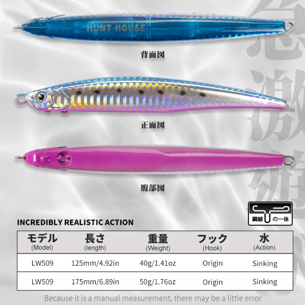 Hunthouse Jerk Press Yemleri B - Fishing Lure Jerkbait incelemesi ve fiyatı