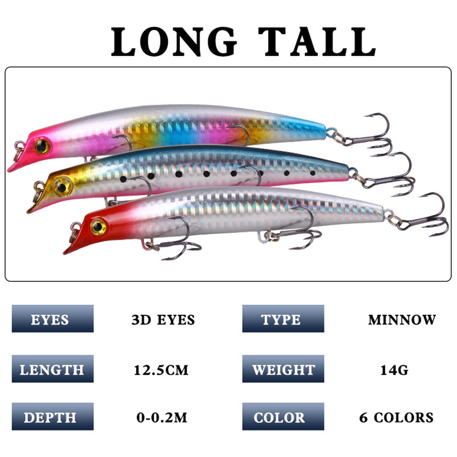 6 adet Crankbaits Balıkçılık L - Fishing Lure Popper incelemesi ve fiyatı
