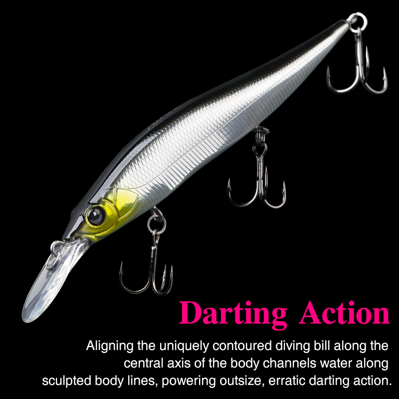 TSURINOYA Suspend Minnow AUROR - Fishing Lure Swimbait incelemesi ve fiyatı