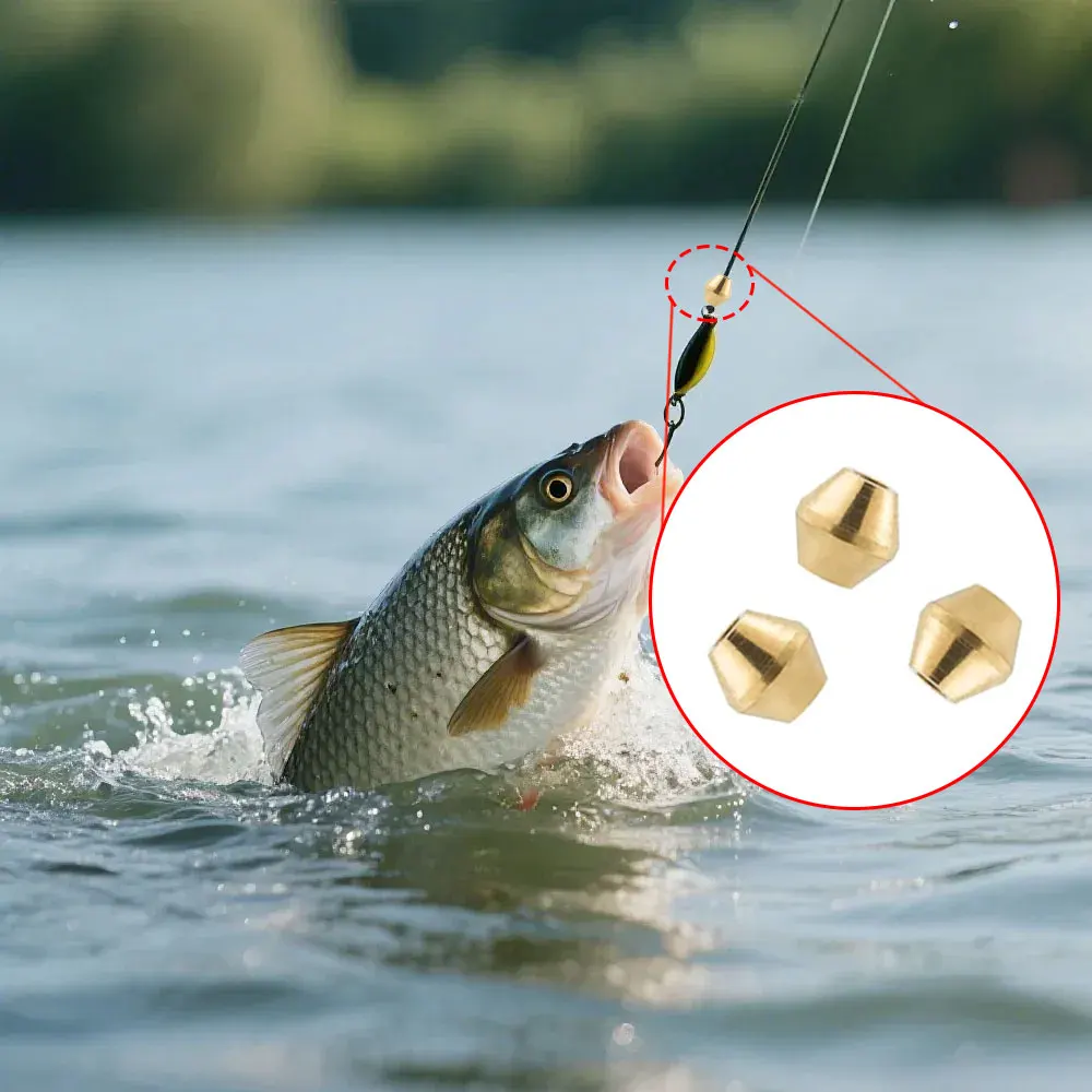 40 adet DIY Yem Pirinç Balıkçı - Fishing Lure Spinner incelemesi ve fiyatı