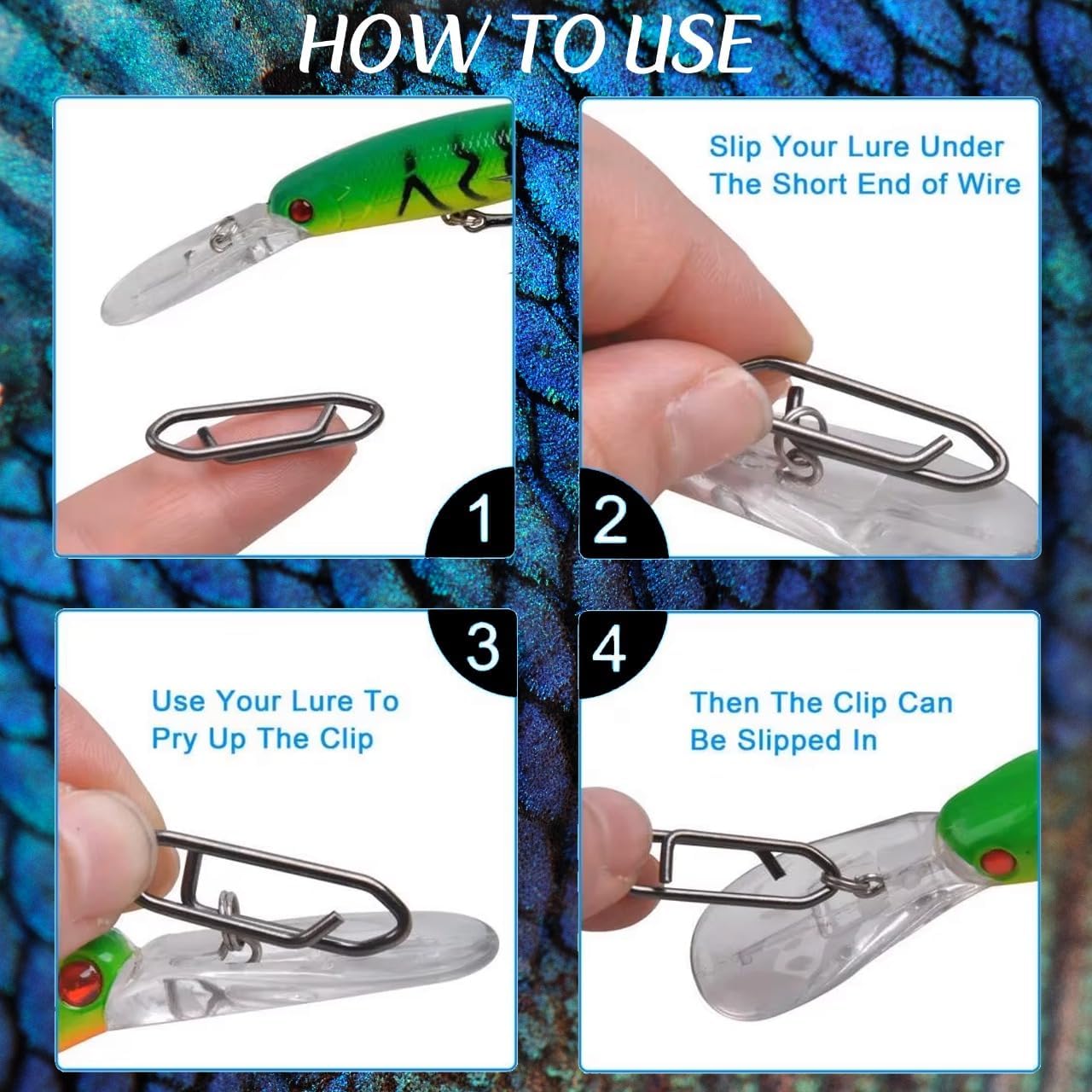 9KM Balıkçılık Klips Seti 110  - Fishing Lure Kit incelemesi ve fiyatı