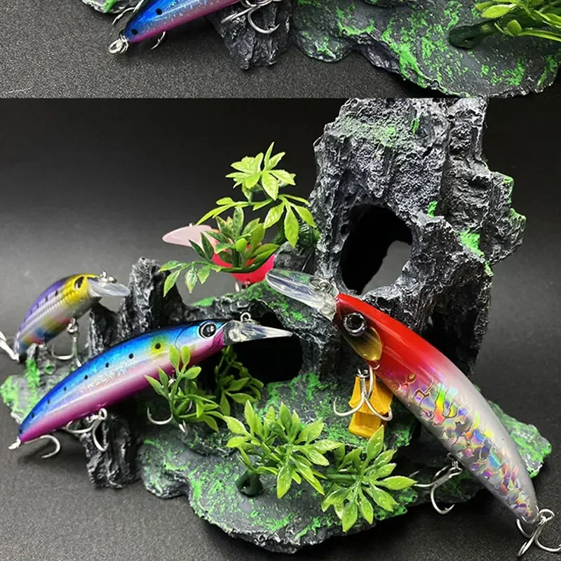 Yüzen Minnow Balıkçılık Lures  - Fishing Lure Topwater incelemesi ve fiyatı