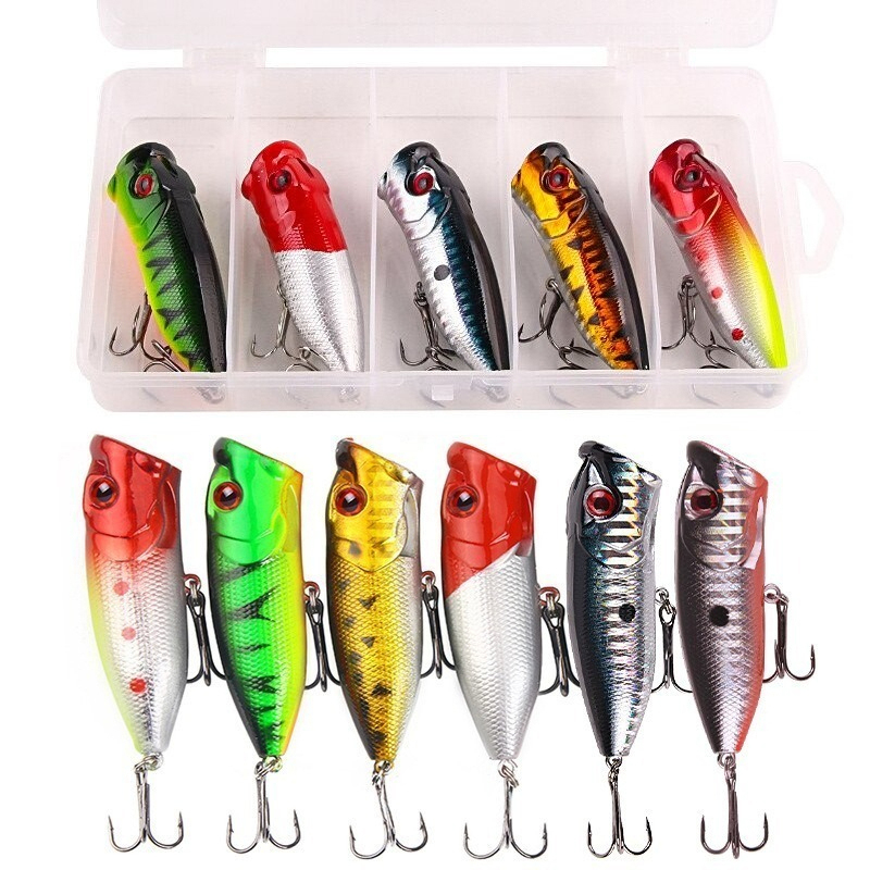 6 adet 6 renk (opp torba)/5 ad - Fishing Lure Topwater incelemesi ve fiyatı