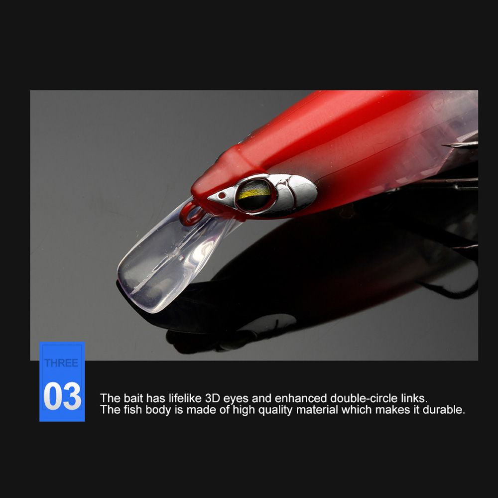 JOHNCOO yüzer Minnow 130mm 18. - Fishing Lure Blade Bait incelemesi ve fiyatı