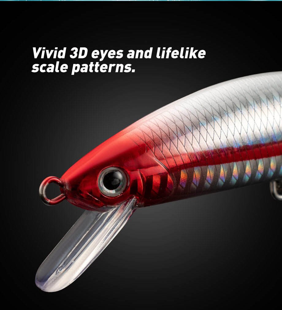 Balıkçılık cazibesi batan Minn - Fishing Lure Jerkbait incelemesi ve fiyatı