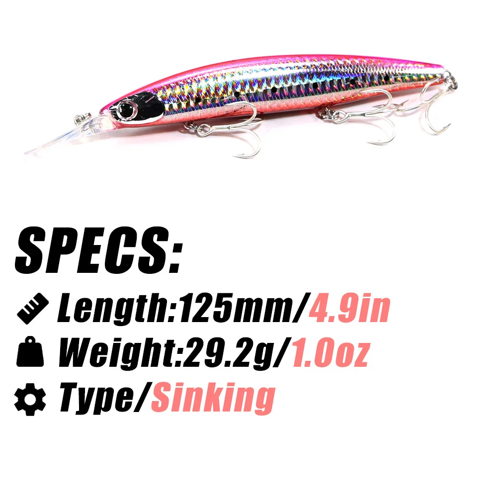 B&U 125mm Batan Minnow Deniz B - Fishing Lure Jerkbait incelemesi ve fiyatı