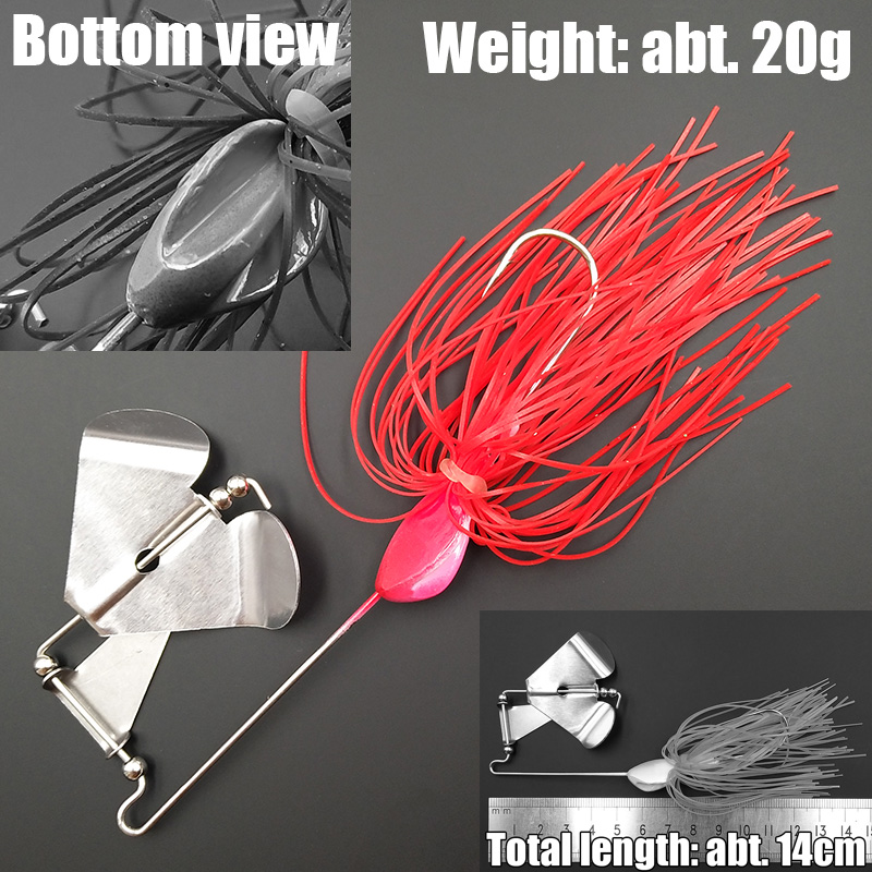 wusanban Lunker Spinner Yemler - Fishing Lure Buzzbait incelemesi ve fiyatı