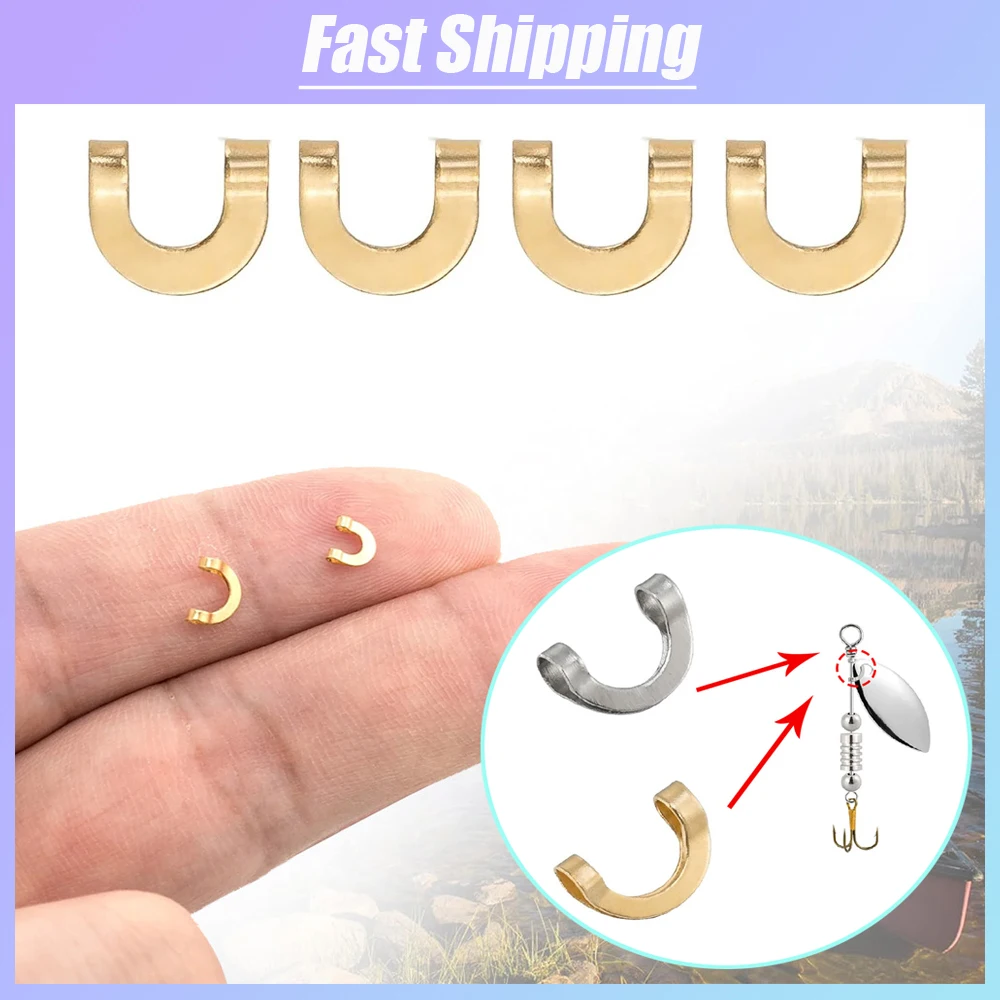 100 adet Balıkçılık U Şekilli  - Fishing Lure Spinner incelemesi ve fiyatı