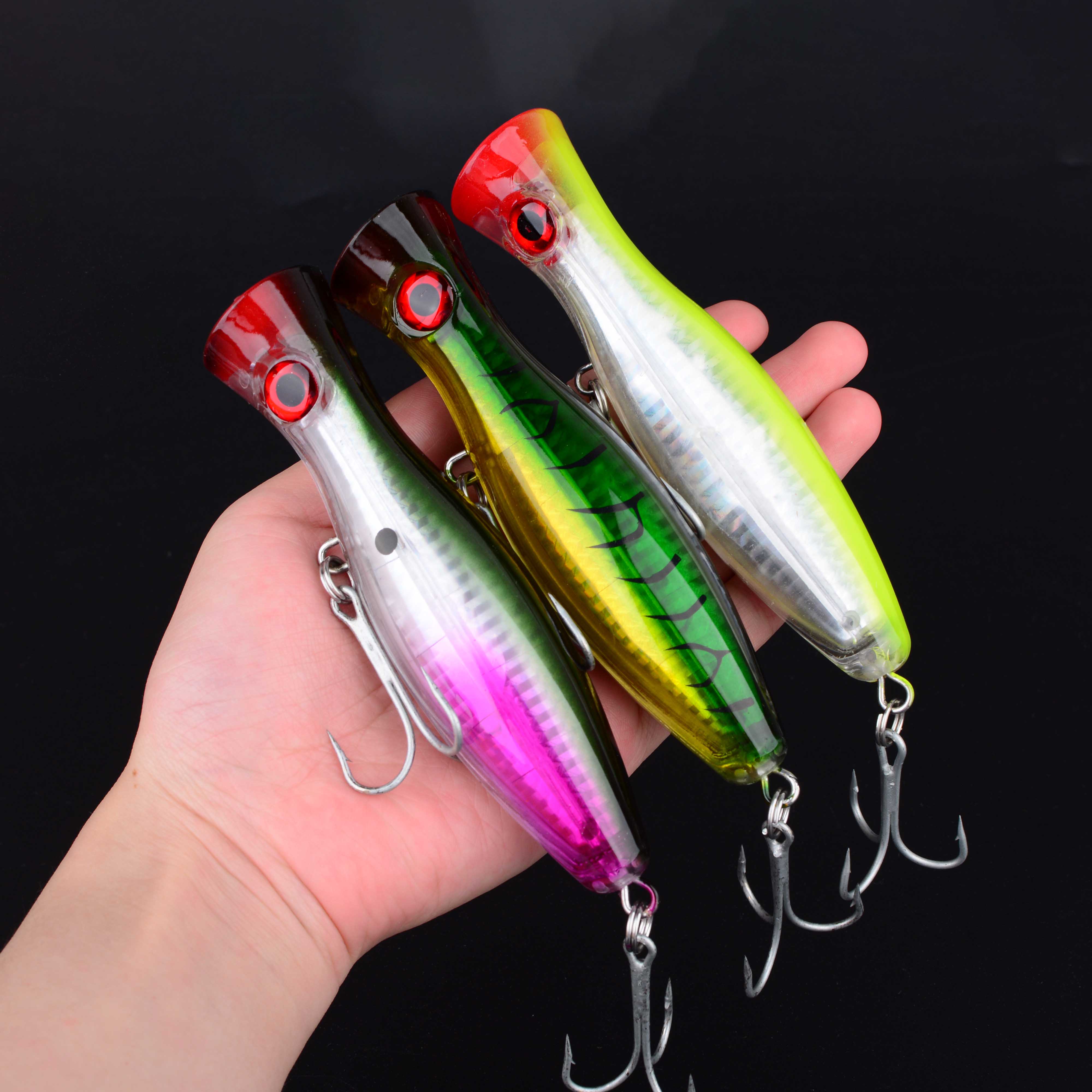 1 adet 13 CM 42g Büyük Popper  - Fishing Lure Popper incelemesi ve fiyatı